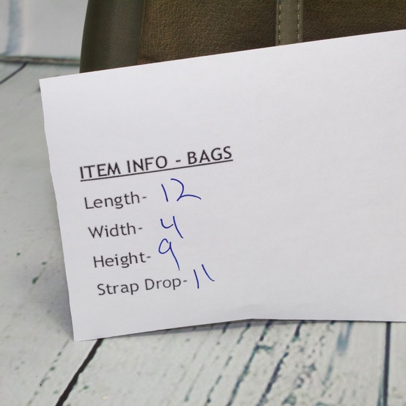 Green Leather Nylon Shoulder Dragonfly Embroidered Handbag Purse - Picture 8 of 8